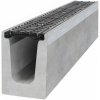 Bielbet C250 C250145X160F odvodňovací betónový žľab s liatinovou mrežou 1000 x 145 x 220 mm | cena za kus