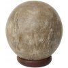 Guľa - sivá soľná lampa 4kg DOBRIO SFERG