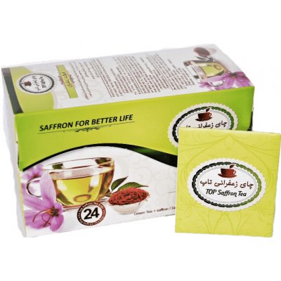 TOP Saffron zelený šafranový čaj 24 ks