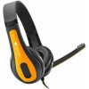 Canyon HSC-1, PC Headset, slúchadla s mikrofónom, 1 x 3.5mm jack komb., ovládanie na kábli, 2 m, čierno-žlté CNS-CHSC1BY