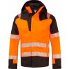 PORTWEST HI-VIS PW3 MODAFLAME FR606 / Reflexná nehorľavá vodeodolná zimná bunda - oranžová/čierna XXXL