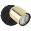 TK Lighting Nástenné bodové svietidlo TOP 1xGU10/10W/230V čierna/zlatá TK6030 + záruka 3 roky zadarmo + záruka 3 roky zadarmo