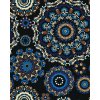 ZUTY Maľovanie podľa čísel MODRÉ MANDALY Rámovanie bez rámu a bez vypnutia plátna Rozmer 80 x 100 cm