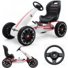 Milly Mally Milly Mally Abarth White šlapací motokára