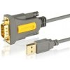 AXAGON ADS-1PQ USB2.0 - seriový RS-232 DB9 FTDI adapter 1,5m