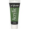 Akrylová farba El Greco 75 ml olivová zelená (Akrylová farba El Greco 75 ml )