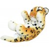 Plyšový leopard na zádech 20 cm - plyšové hračky