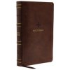 NRSV, Catholic Bible, Standard Personal Size, Leathersoft, Brown, Comfort Print (Thomas Nelson)(Pevná)
