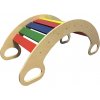 2Kids Toys Montessori dúhová hojdačka veľká