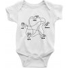 Kameň nožnice papier Spock - Body dojčenské s krátkym rukávom - Krátký r. 12-18 mes ( Biela )