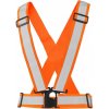 CANIS Reflexný elastický kríž CROSS BELT, oranžový, Varianta oranžová, Veľkosť UNI