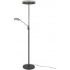 Trio 426510242 LED stojace svietidlo Franklin 1x35W+6,5W | 4100lm+650lm | 2700+3200+4000K - pamäťová funkcia, oddelené vypínače, nastaviteľná teplota osvetlenia, stmievateľné, antracit