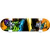 Kubisport S3 Športový skateboard s alu podvozkom a protišmykovou úpravou na rekreačné účely oranžový