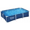 Obdĺžnikový roštový bazén Bestway 400 x 211 cm