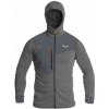 Salewa mikina PUEZ 2 DRY M L/S HOODY FZ TEE 0936 BLACK OUT MELANGE/3860