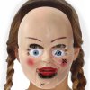 Detská maska Strašidelná bábika Dievčatko Annabelle Horor Halloween