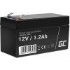 GCE Olovená batéria Green Cell AGM17 (VRLA) 12 V 1,2 Ah