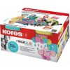 Ľahká modelovacia hmota Kores Magik Clay LOLLIPOPZ Pastel - 4 x 40 g