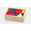 Logické kocky Viga 56164 geometrické obrazce