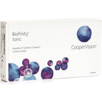 Cooper Vision Biofinity Toric 6 šošoviek