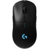 Logitech G Pro wireless/Herná/Optická/25 600 DPI/Bezdrôtová USB/Čierna 910-005272
