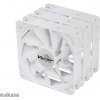 AKASA ventilátor Viper, biely Ventilátor 12cm, 120x120x25mm, HDB, 4 pin PWM, 3ks v balení, biely AK-FN065-WKT03