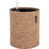 Lechuza Kvetináč Trendcover 23, Cork Dark Natural, pr. 23 x 26,5 cm