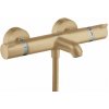 Hansgrohe 13114140 Ecostat Comfort termostatická vaňová batéria na stenu kartáčovaný bronz HG 13114140