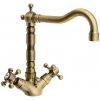 Sapho Reitano Rubinetteria Antea - Umývadlová batéria s výpusťou, bronz 3376