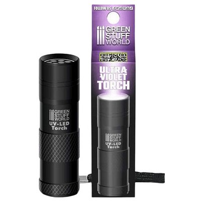 Green Stuff World UV Baterka Ultraviolet Torch