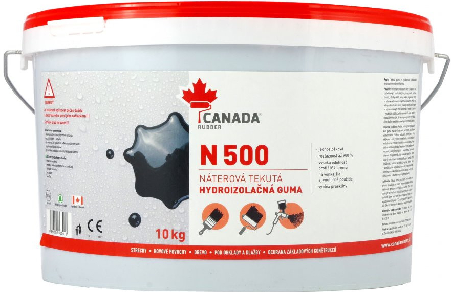Canada rubber N500 5kg - tekutá guma s UV ochranou
