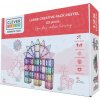 Cleverclixx - Magnetická stavebnice Pastel (125 ks)