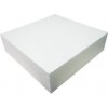 Polystyrénová maketa na tortu štvorec 15x15x7,5 - Decora