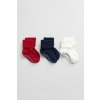 PONOŽKY GANT SOCKS 3-PACK MULTICOLOR