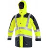 CXS Bunda CXS LONDON, výstražná, pánska 5V1. žlto-modrá, veľ. 2XL