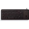 CHERRY klávesnice G84-4400, trackball, ultralehká, USB, EU, černá G84-4400LUBEU-2