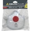 Delta Plus M2FP3V Respirátory balenie 2 ks Biela