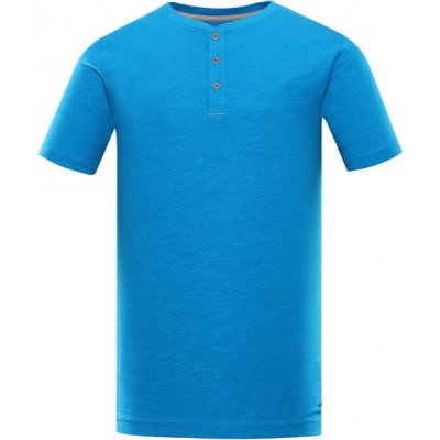 Alpine Pro Lihuq pánske tričko modré tyrkysovo modré