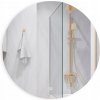 Nástenné zrkadlo Balneo, okrúhle, 60 x 60 mm