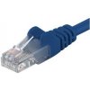 PremiumCord Patch kabel UTP RJ45-RJ45 CAT5e 0.25m modrá sputp002B