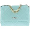 SARA BURGLAR Ambra II. Turquoise crossbody kabelka