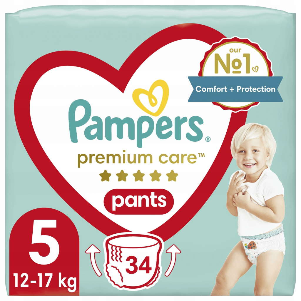 Pampers Premium Pants 5 34 ks