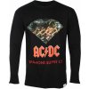 tričko pánske s dlhým rukávom DIAMOND X AC/DC - BLK_C20DMPC502