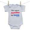 Boodyy Body s krátkym rukávom Mám najlepšiu mamičku na svete 86 (12-18 mesiacov)