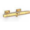 Vaňová batéria TRES Over-Wall bez sprchového setu 150 mm zlatá mat 19017405OM
