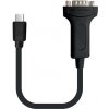 Prevodník USB-C na RS232 20cm ku31-232A