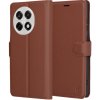 Techsuit – Leather Folio puzdro na OnePlus 13R – hnedé