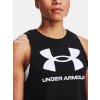 Tréningové tričko bez rukávov Under Armour L čierne