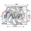 Ventilátor chladenia motora AVA Clever Choice FT7582