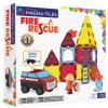 Magna Tiles Magnetická stavebnica Fire Rescue 27 dielov, 3+